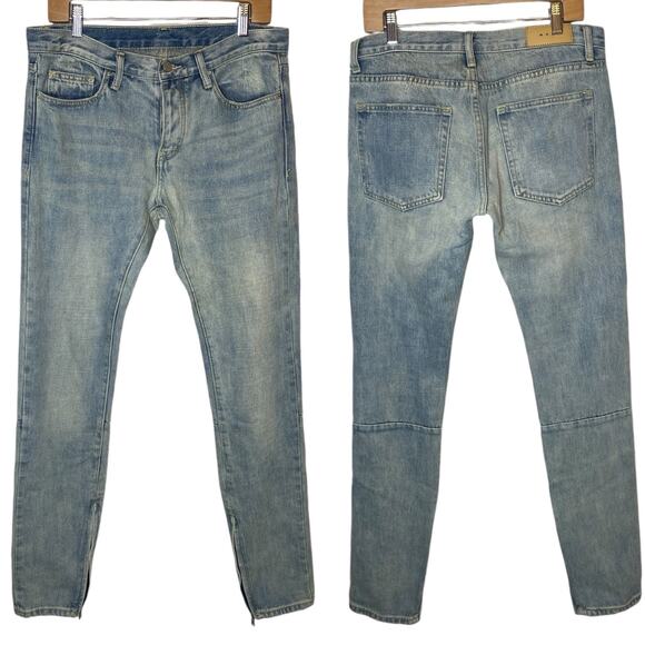 mnml m5 Slim Denim Ankle Zip Jean Men’s size 31 - Picture 1 of 5